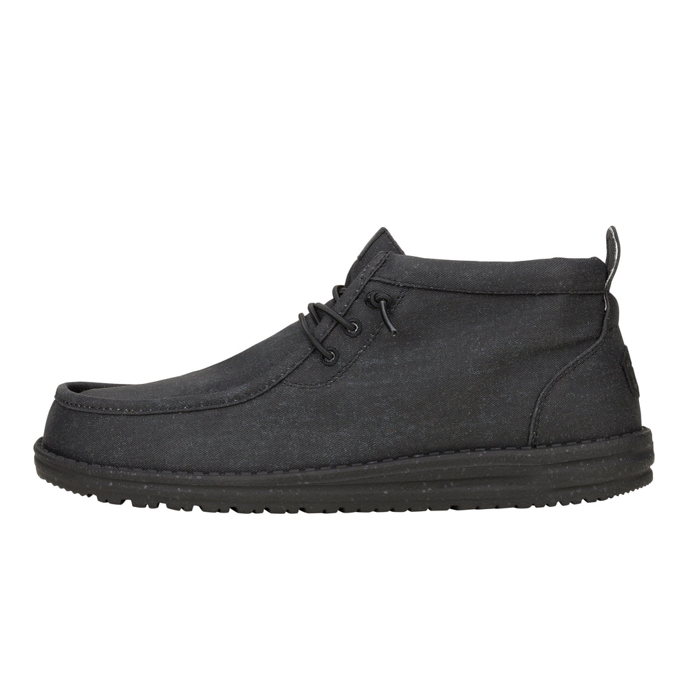 Wally Mid Stretch Canvas - Black/Black - 1