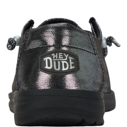 Wendy Metallic Shine - Black/Black - 5