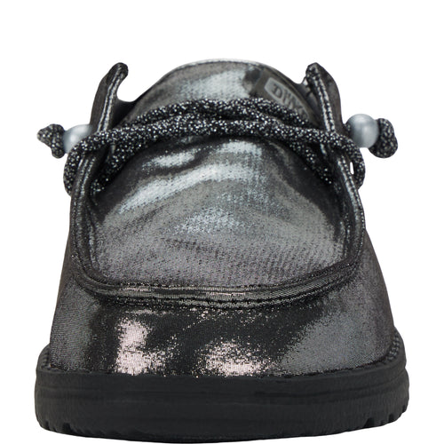 Wendy Metallic Shine - Black/Black - 4