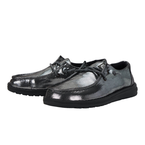 Wendy Metallic Shine - Black/Black - 2