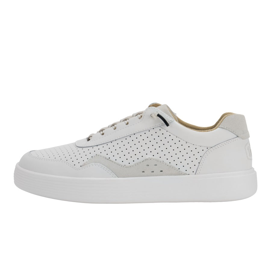 Hudson Leather - White - 1