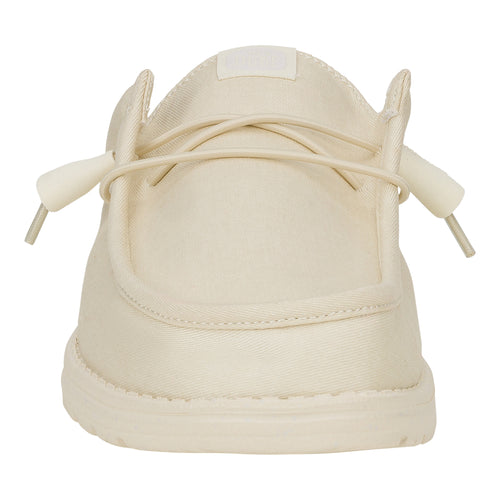 Wally Slip Stretch Canvas - Bone White - 5