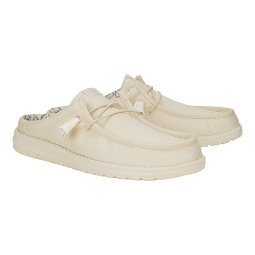 Wally Slip Stretch Canvas - Bone White - 3