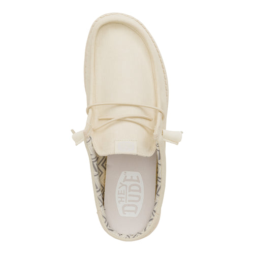 Wally Slip Stretch Canvas - Bone White - 7