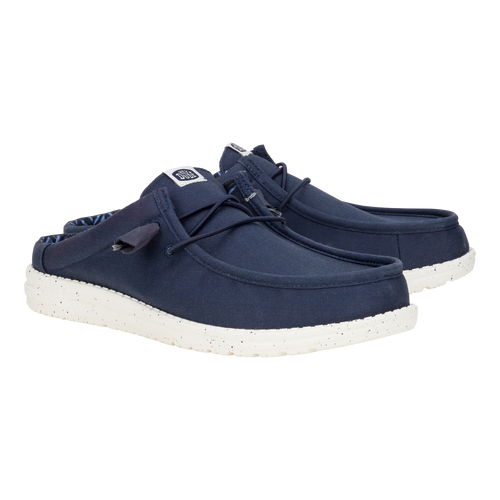 Wally Slip Stretch Canvas - Navy - 2