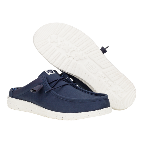 Wally Slip Stretch Canvas - Navy - 3