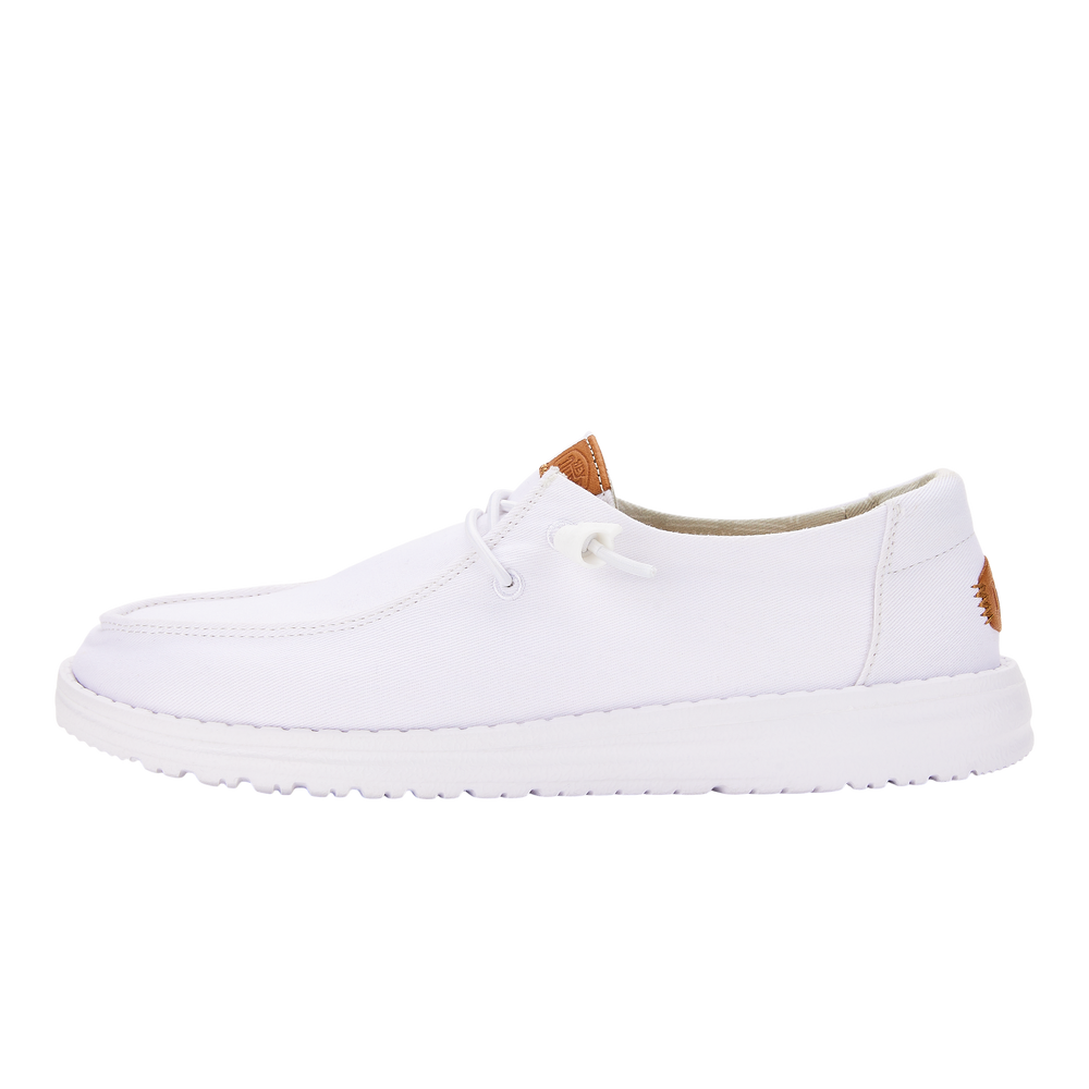 Wendy Stretch Canvas Wide - White - 1
