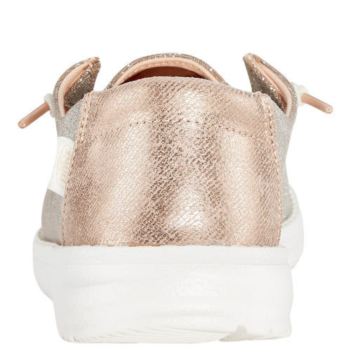 Wendy Metallic Sparkle Wide - Rose Gold - 6