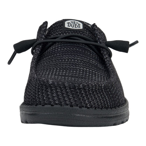 Wendy Stretch Sox Wide - Black/Black - 5