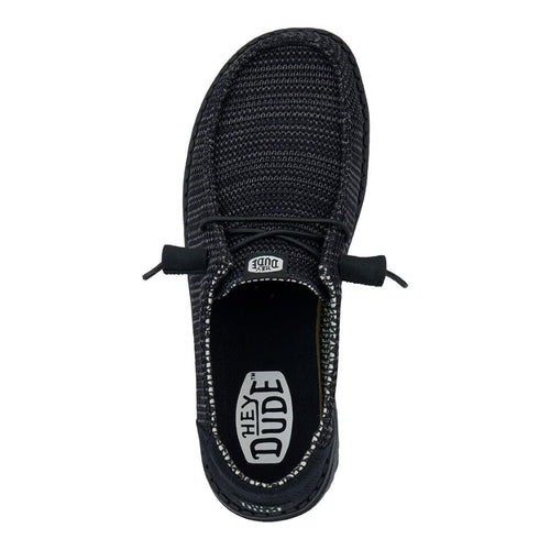 Wendy Stretch Sox Wide - Black/Black - 7