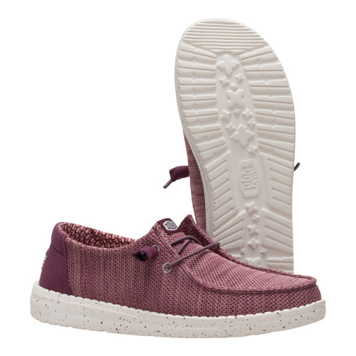 Wendy Stretch Sox - Burgundy - 5