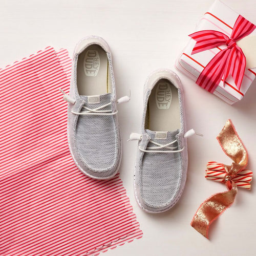 Wendy Stretch Sox - Stone White - 7