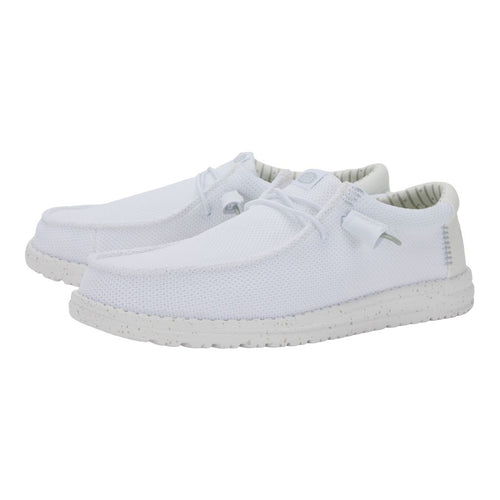 Wally Stretch Sox Wide - White - 3