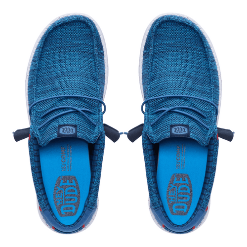 Wally Stretch Sox - Ensign Blue/Multi - 6