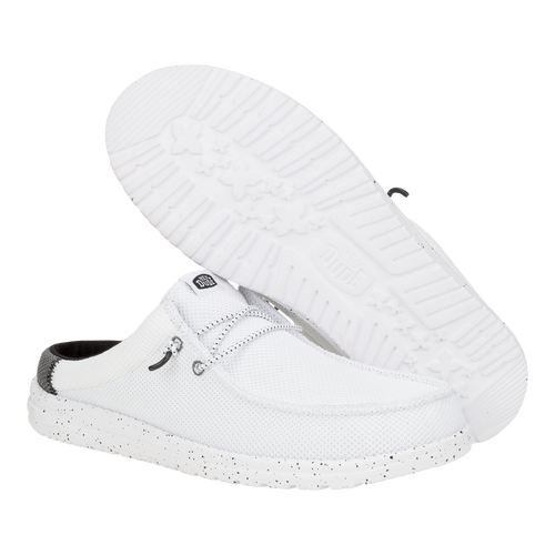 Wally Slip Varsity - White/Black - 4