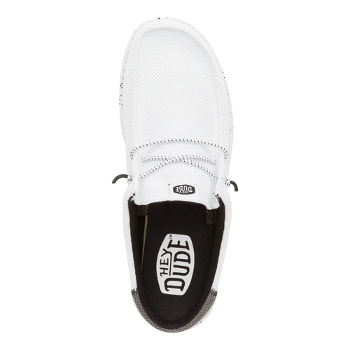 Wally Slip Varsity - White/Black - 7