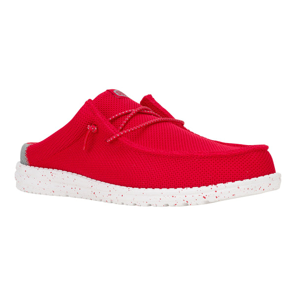 Wally Slip Varsity - Red/Grey