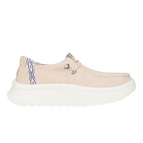 Wendy Peak Chambray Woven - Tan - 8
