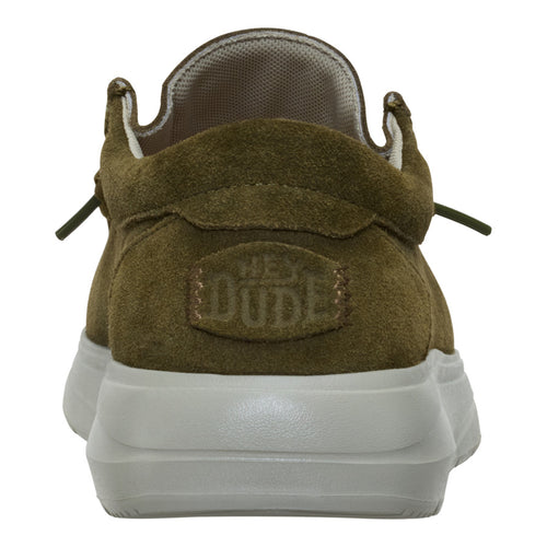 Wally Comf Suede - Dark Olive/Stone Grey - 7
