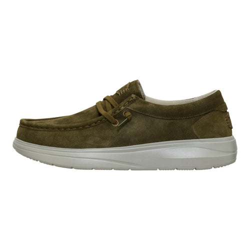 Wally Comf Suede - Dark Olive/Stone Grey - 1