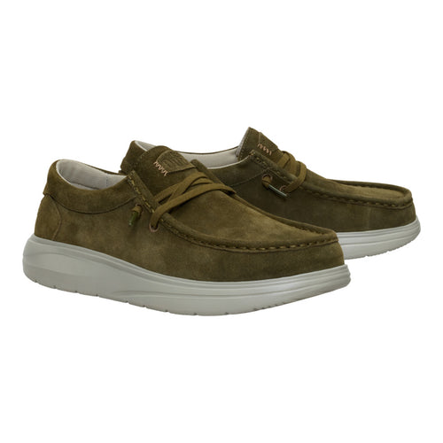 Wally Comf Suede - Dark Olive/Stone Grey - 3