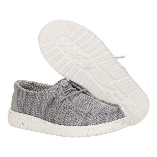 Wally Youth Stretch Mesh - Grey - 3
