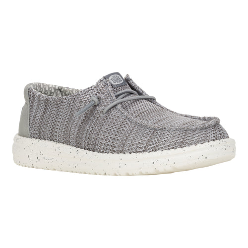 Wally Youth Stretch Mesh - Grey - 7
