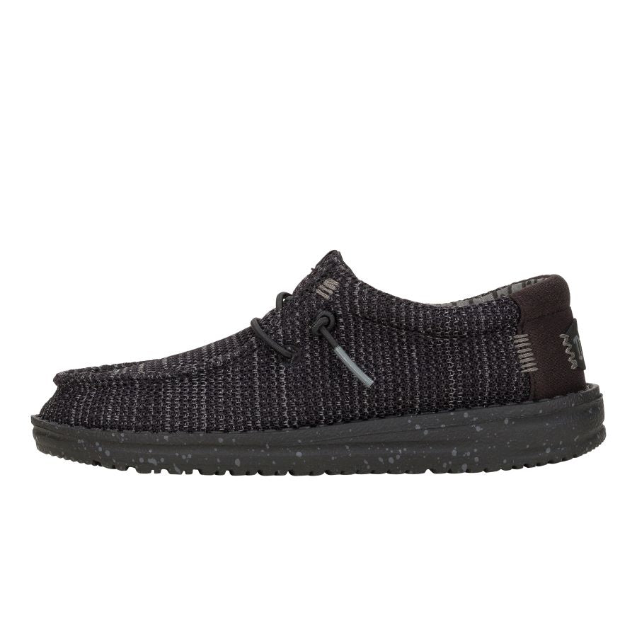 Wally Youth Stretch Mesh  - Black/Black - 1