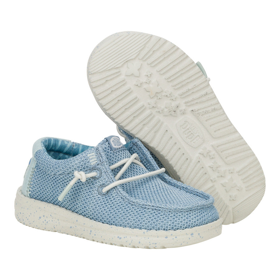 Wally Toddler Stretch Sox - Cloud Blue/Dawn Blue
