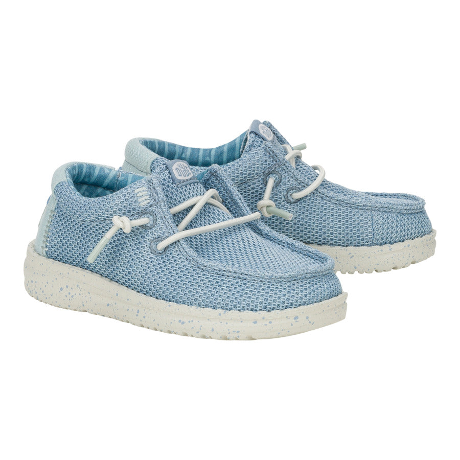 Wally Toddler Stretch Sox - Cloud Blue/Dawn Blue