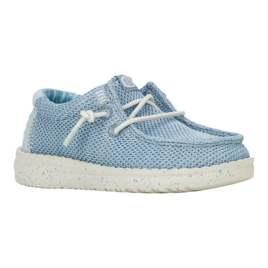 Wally Toddler Stretch Sox - Cloud Blue/Dawn Blue