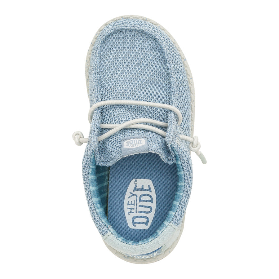 Wally Toddler Stretch Sox - Cloud Blue/Dawn Blue