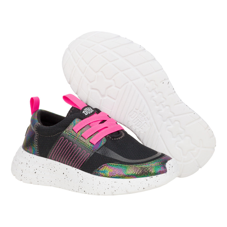 Sirocco Play Youth Brights - Black/Pink