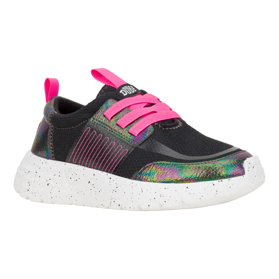 Sirocco Play Youth Brights - Black/Pink