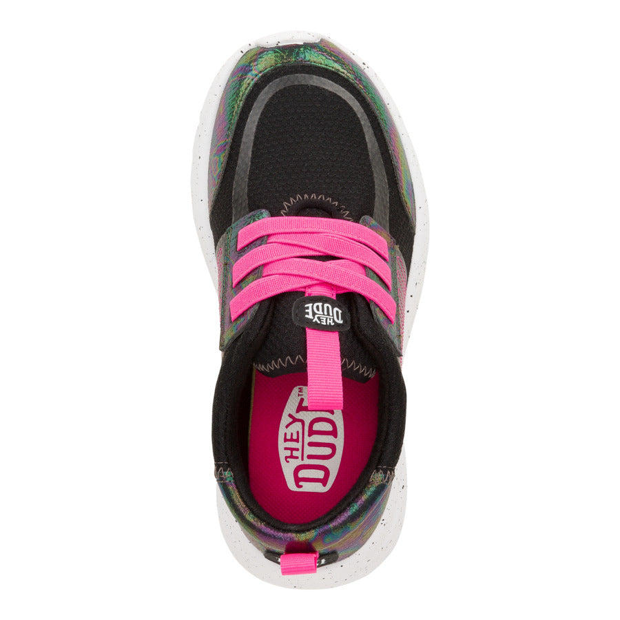 Sirocco Play Youth Brights - Black/Pink
