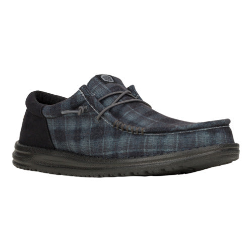 Wally Funk Waffle - Black Plaid