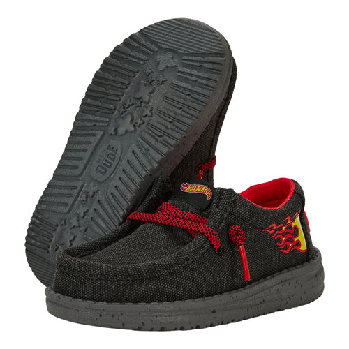 Wally Hot Wheels Toddler - Black/Multi - 3