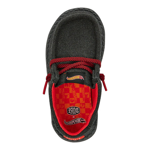 Wally Hot Wheels Toddler - Black/Multi - 6