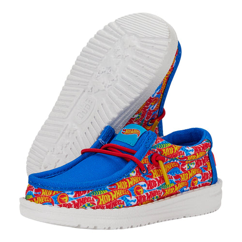 Wally Hot Wheels Toddler - Blue/Multi - 3