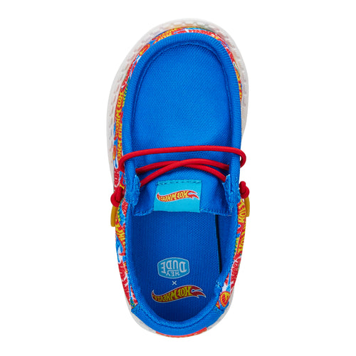 Wally Hot Wheels Toddler - Blue/Multi - 6