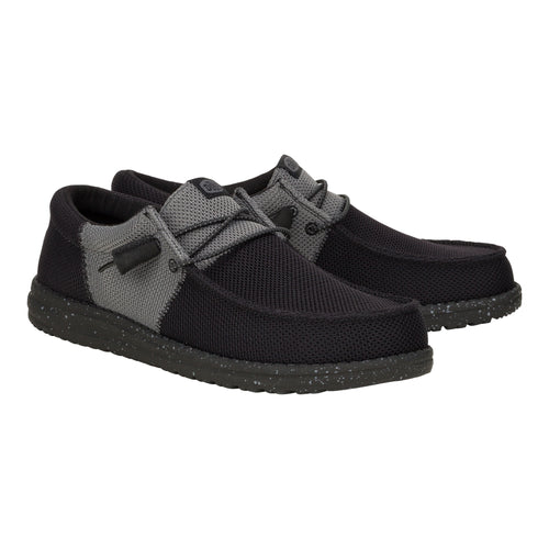 Wally Tri Varsity Mesh - Black/Grey - 2