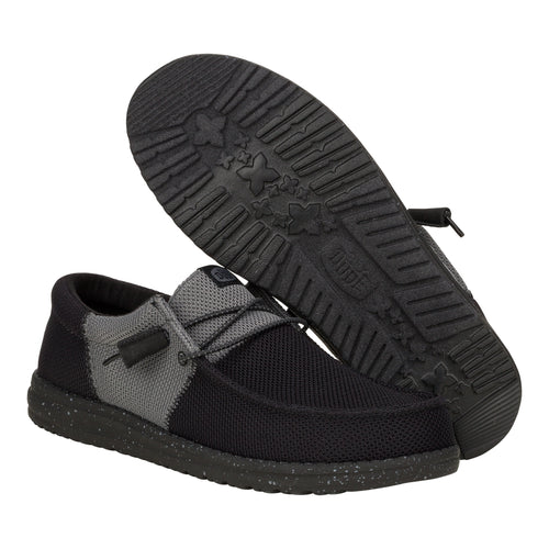 Wally Tri Varsity Mesh - Black/Grey - 3