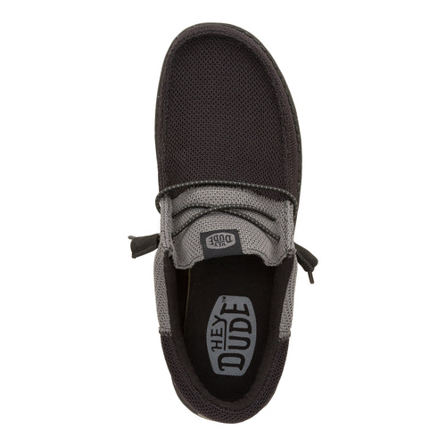 Wally Tri Varsity Mesh - Black/Grey - 6