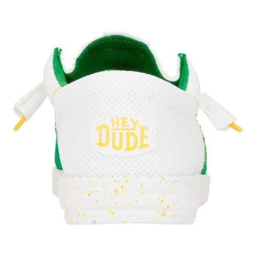 Wally Tri Varsity Mesh - White/Green