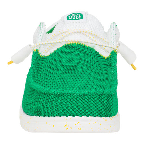 Wally Tri Varsity Mesh - White/Green