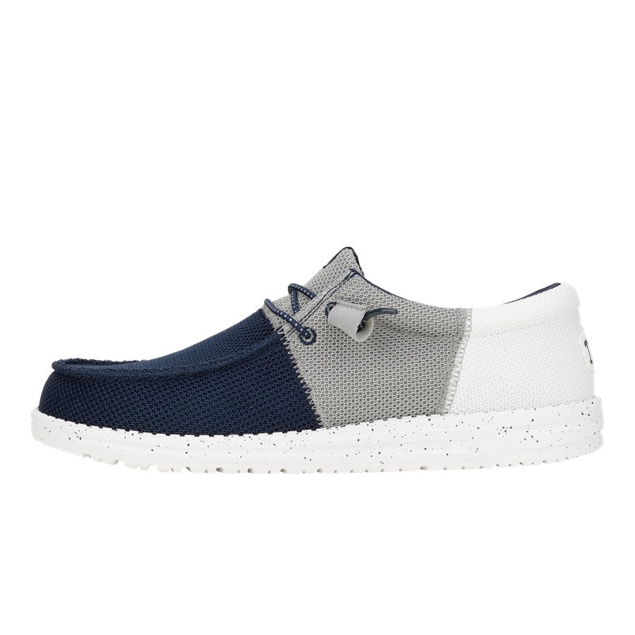 Wally Tri Varsity Mesh - Navy/Grey - 1