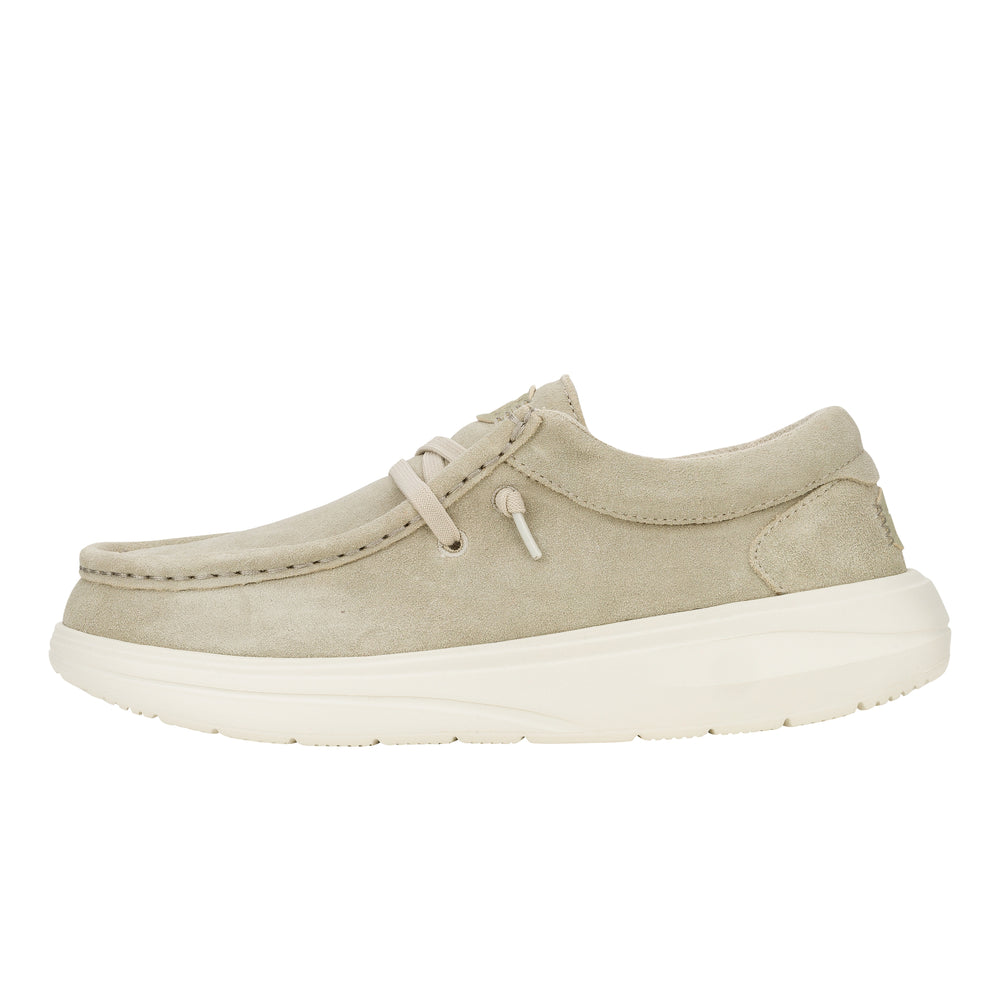 Wendy Comf Suede - Stone Grey/Silver Birch - 1