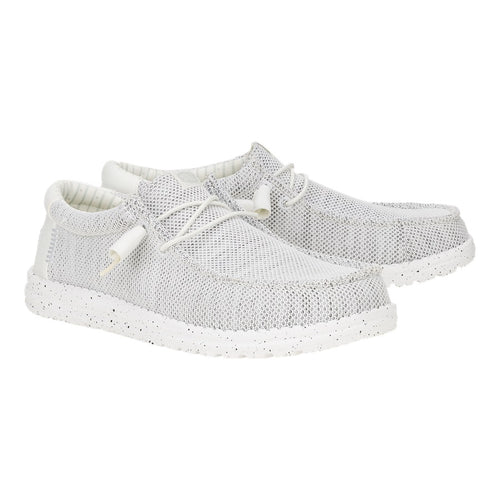 Wally Stretch Sox Wide - Storm White - 3
