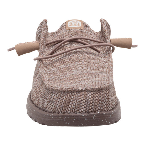 Wally Slip Stretch Sox - Deep Taupe/Chanterelle Tan - 4