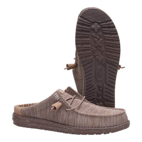 Wally Slip Stretch Sox - Deep Taupe/Chanterelle Tan - 3
